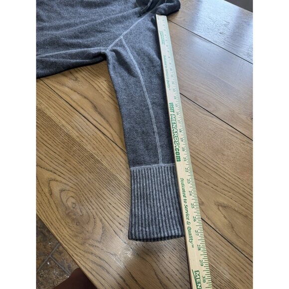 PRANA‎ Cowl Neck Sweater Size Large Drawstring Wool Blend Long Sleeve Preppy - Picture 6 of 10